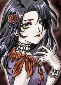 Emi in the form of a young child